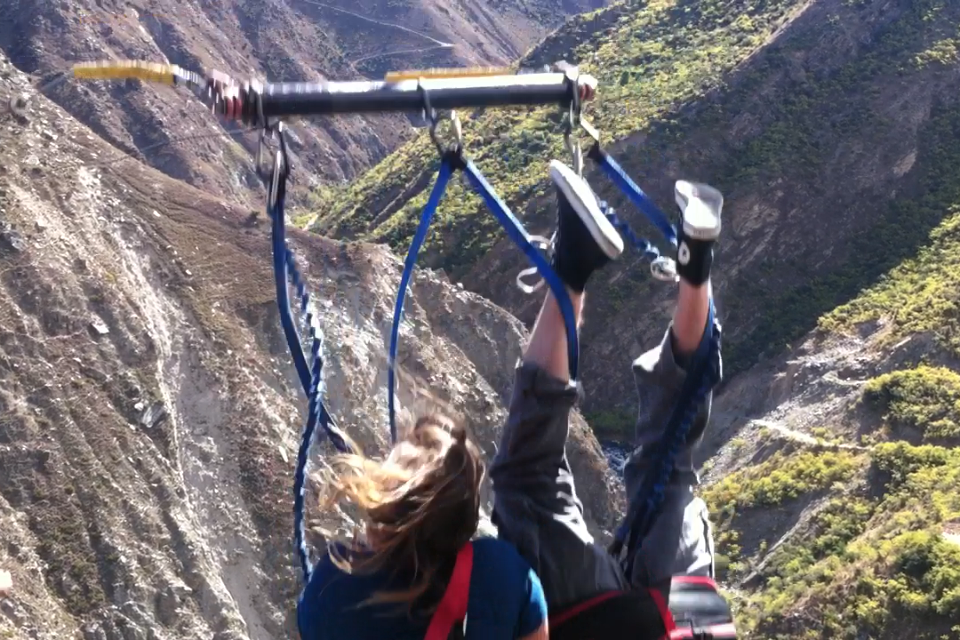 Nevis swing, queenstown