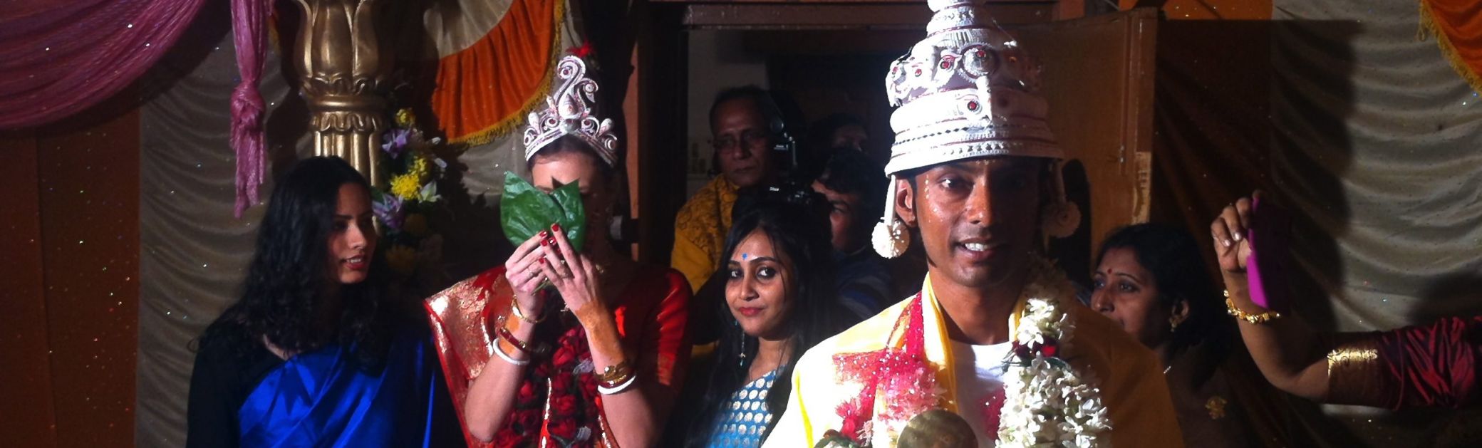 Movie stars and photobombs at an Indian wedding