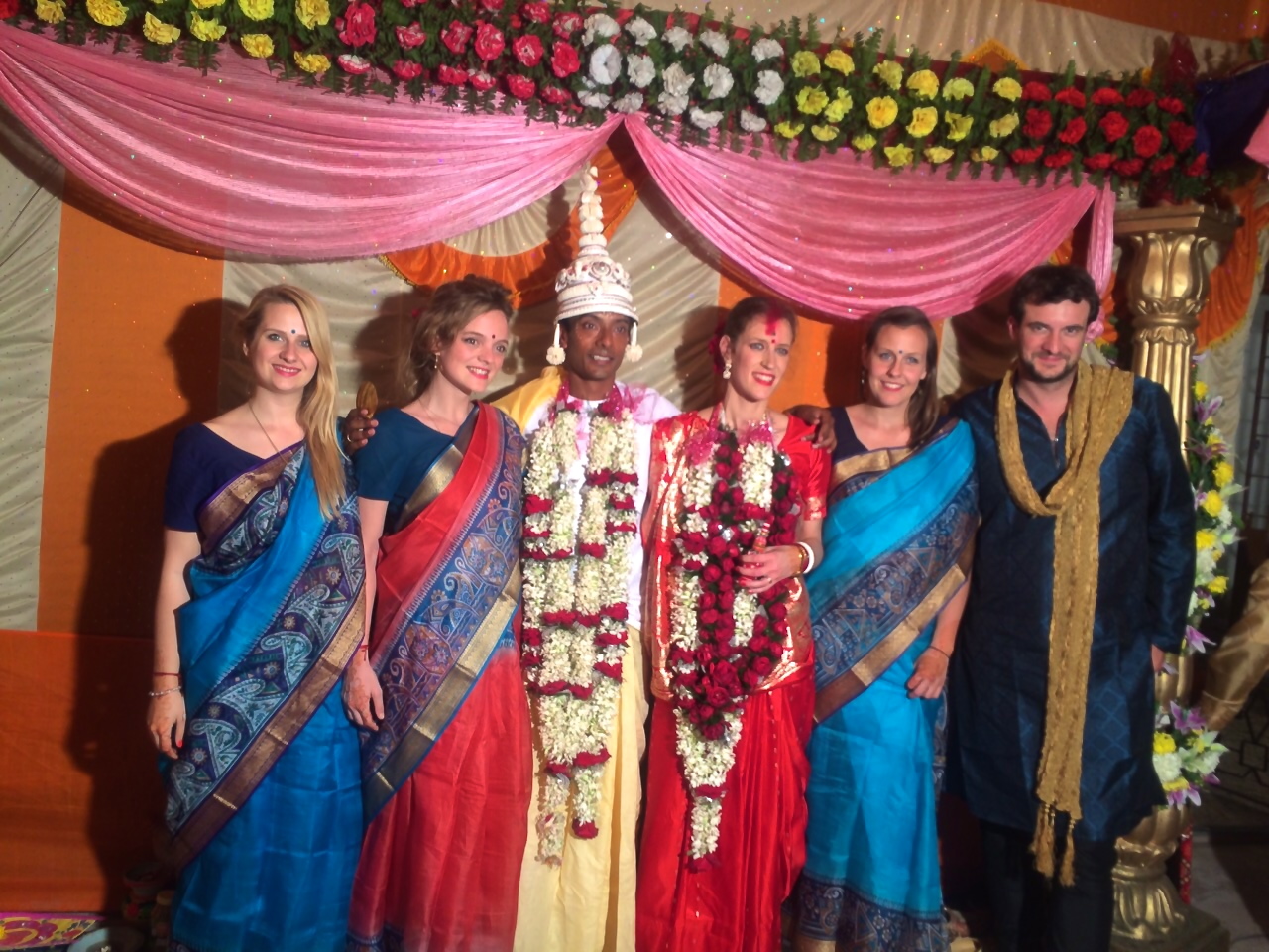 Wedding India married couple