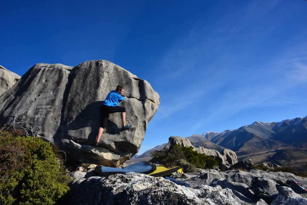 bouldering New Zealand