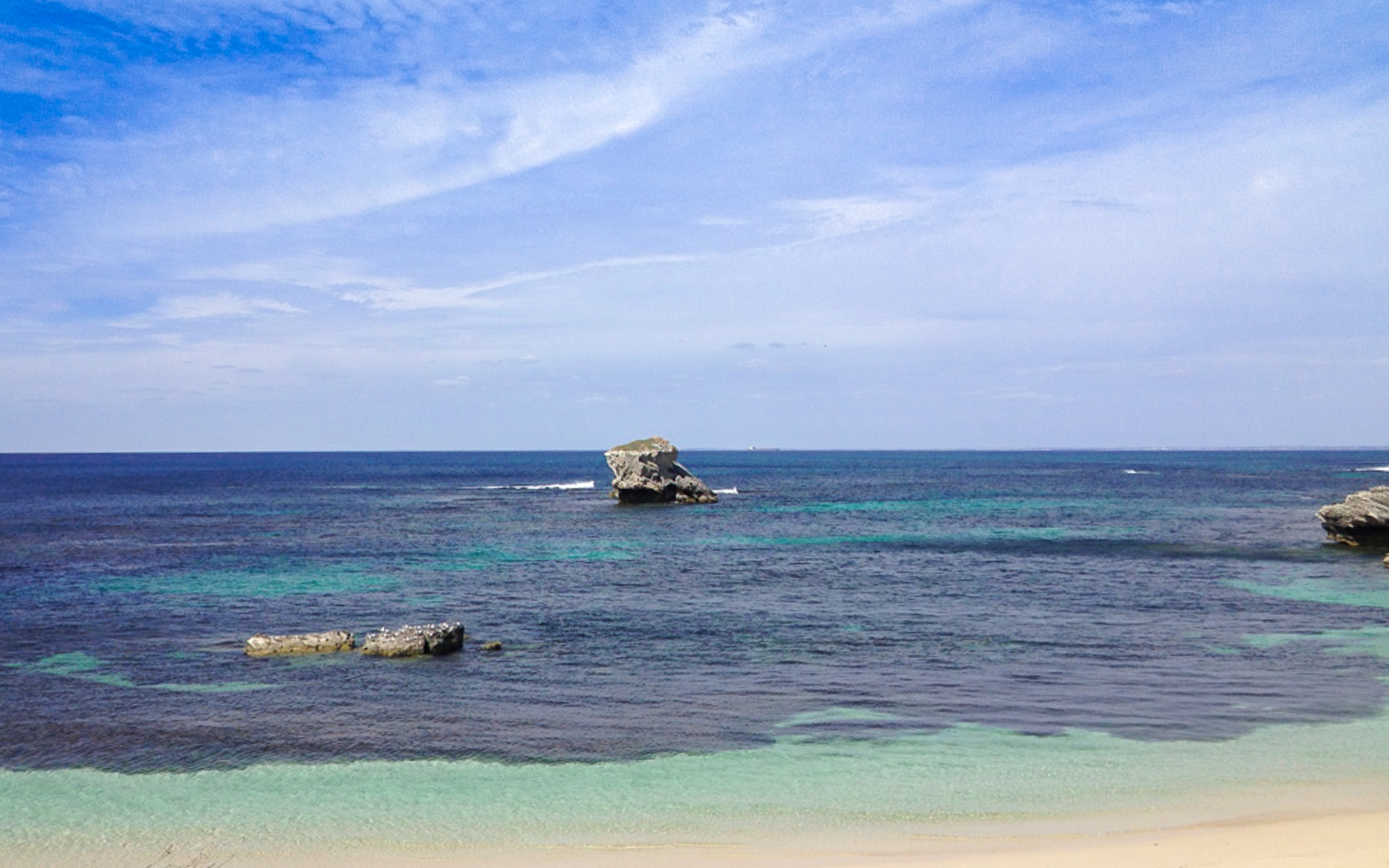 Blue ocean Rottnest Australia