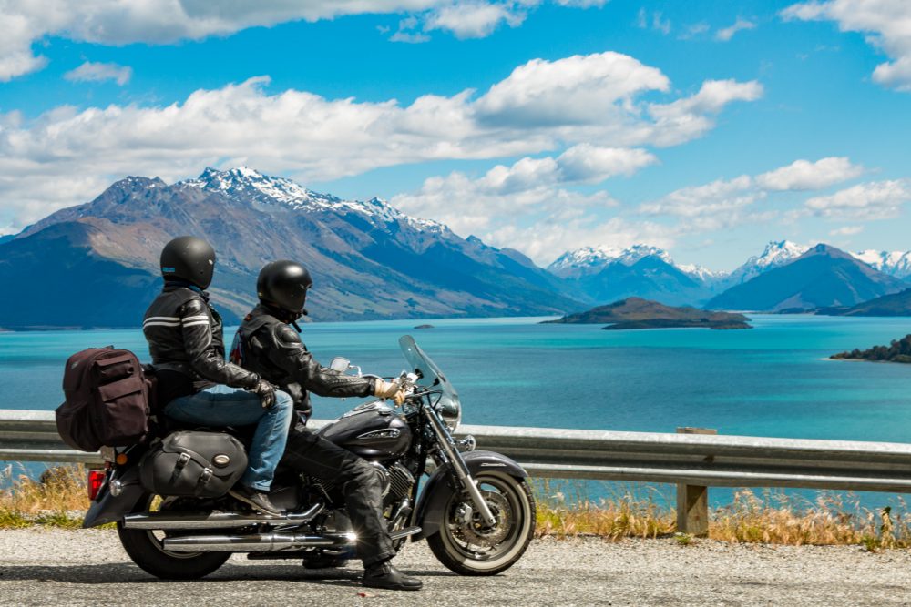 motorbike New Zealand adventure