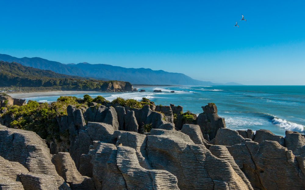 pancake rocks Punakaiki