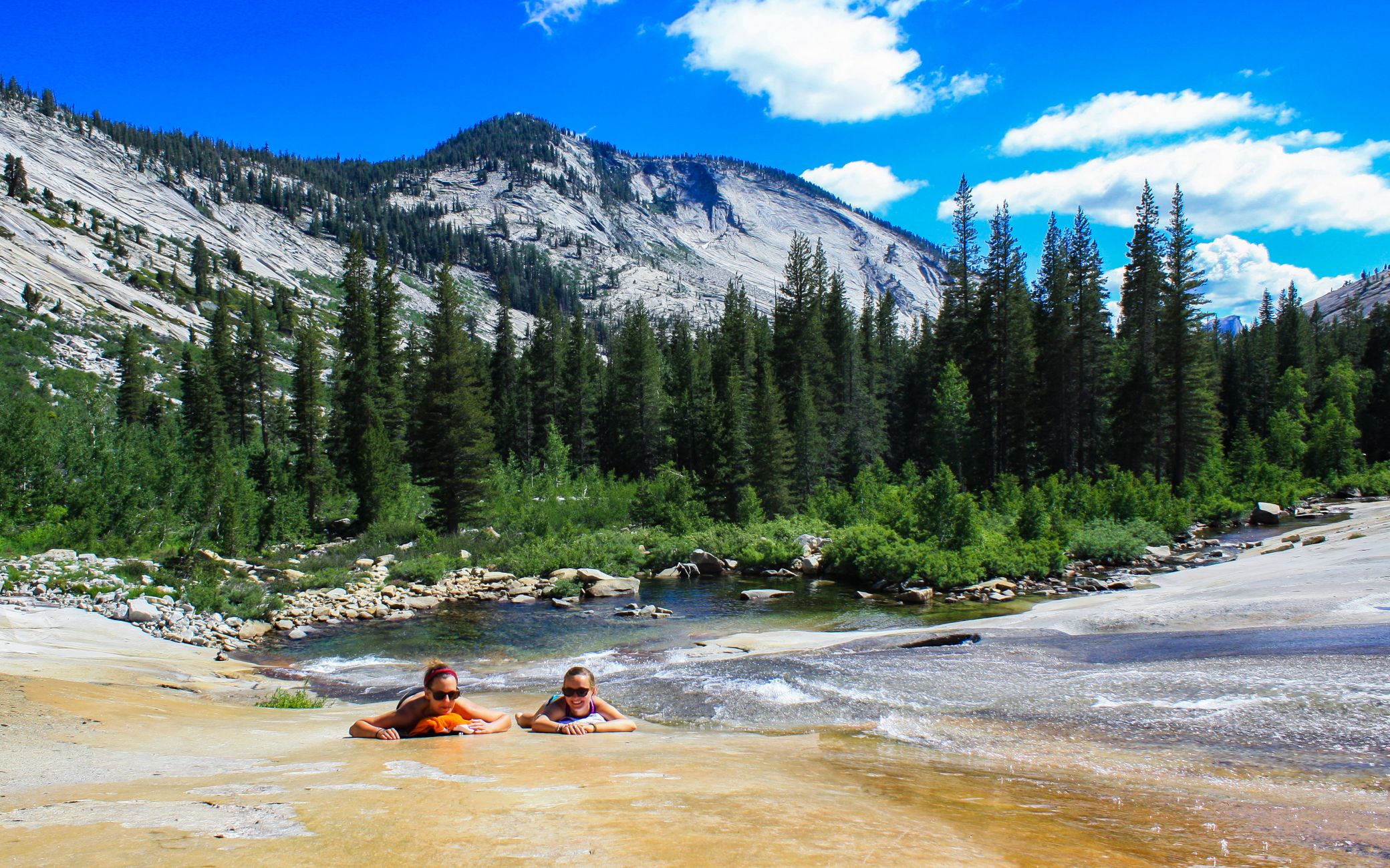 sunbathing yosemite