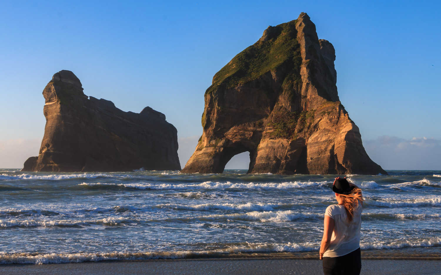 Beautiful Wharariki Beach