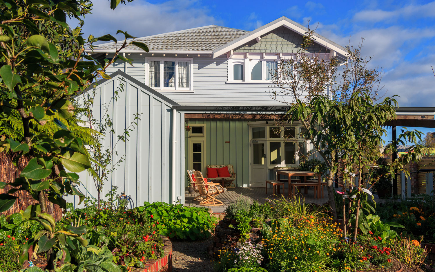 Edible garden in Christchurch