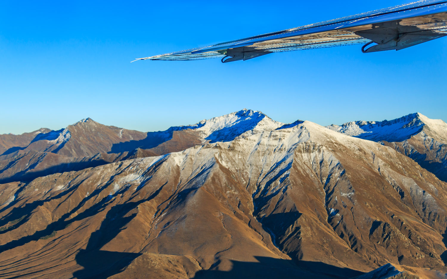 View From Above on the New Zealand mountains