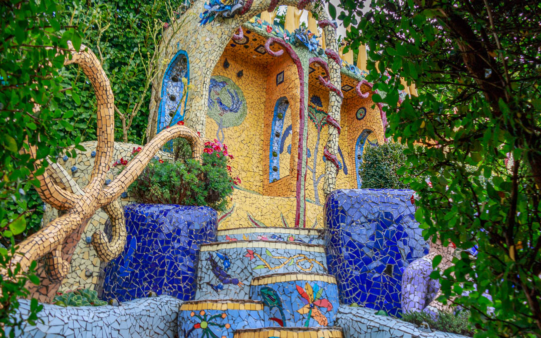 Lots to see at the Giant's House Akaroa