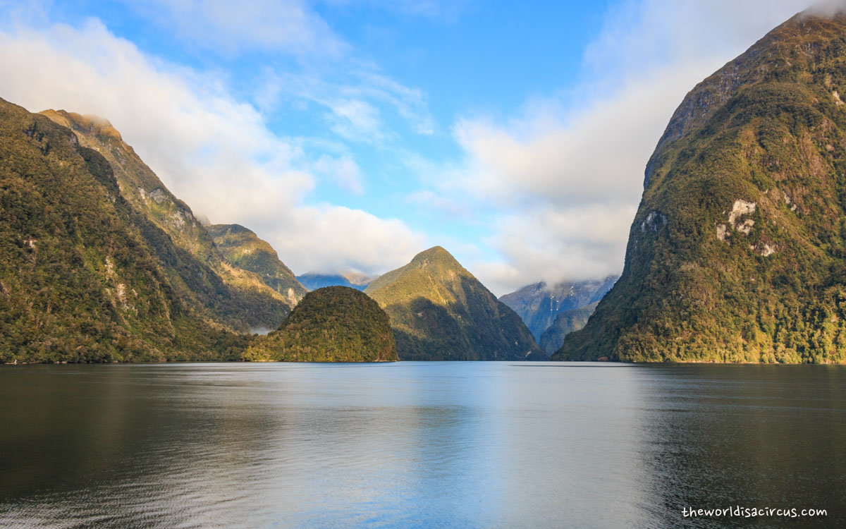 Exploring Doubtful Sound, New Zealand