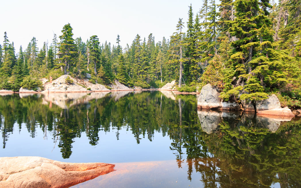 Reflections at Cabin Lake, Vancouver