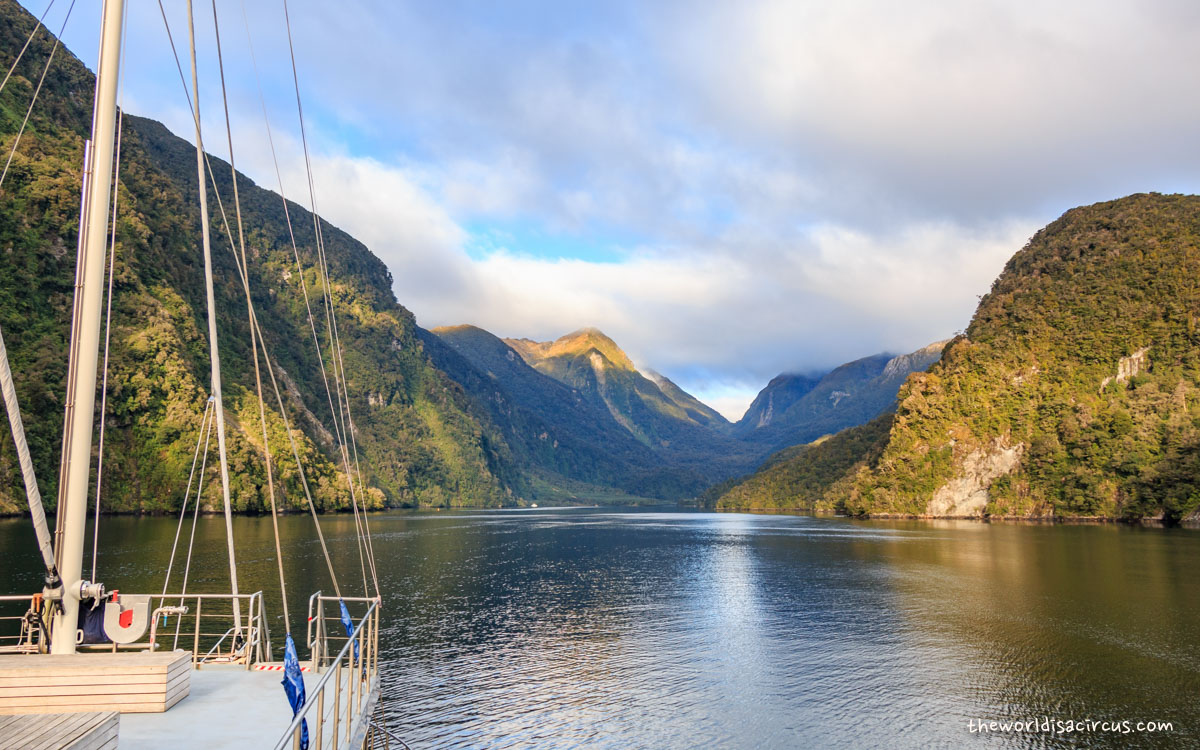 Doubtful Sound cruising