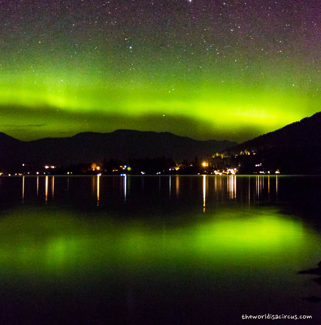 My first Aurora Borealis! Magical! • The World is a Circus