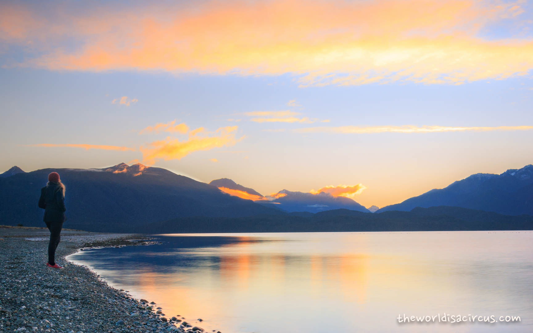 Magical Lake Te Anau sunsets