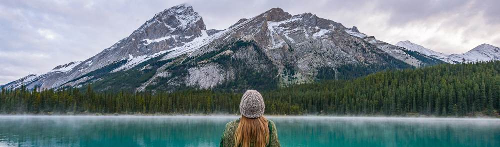 Canoe Trip on Maligne Lake