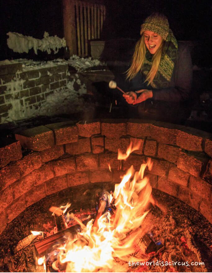 Emerald Lake Lodge in Winter