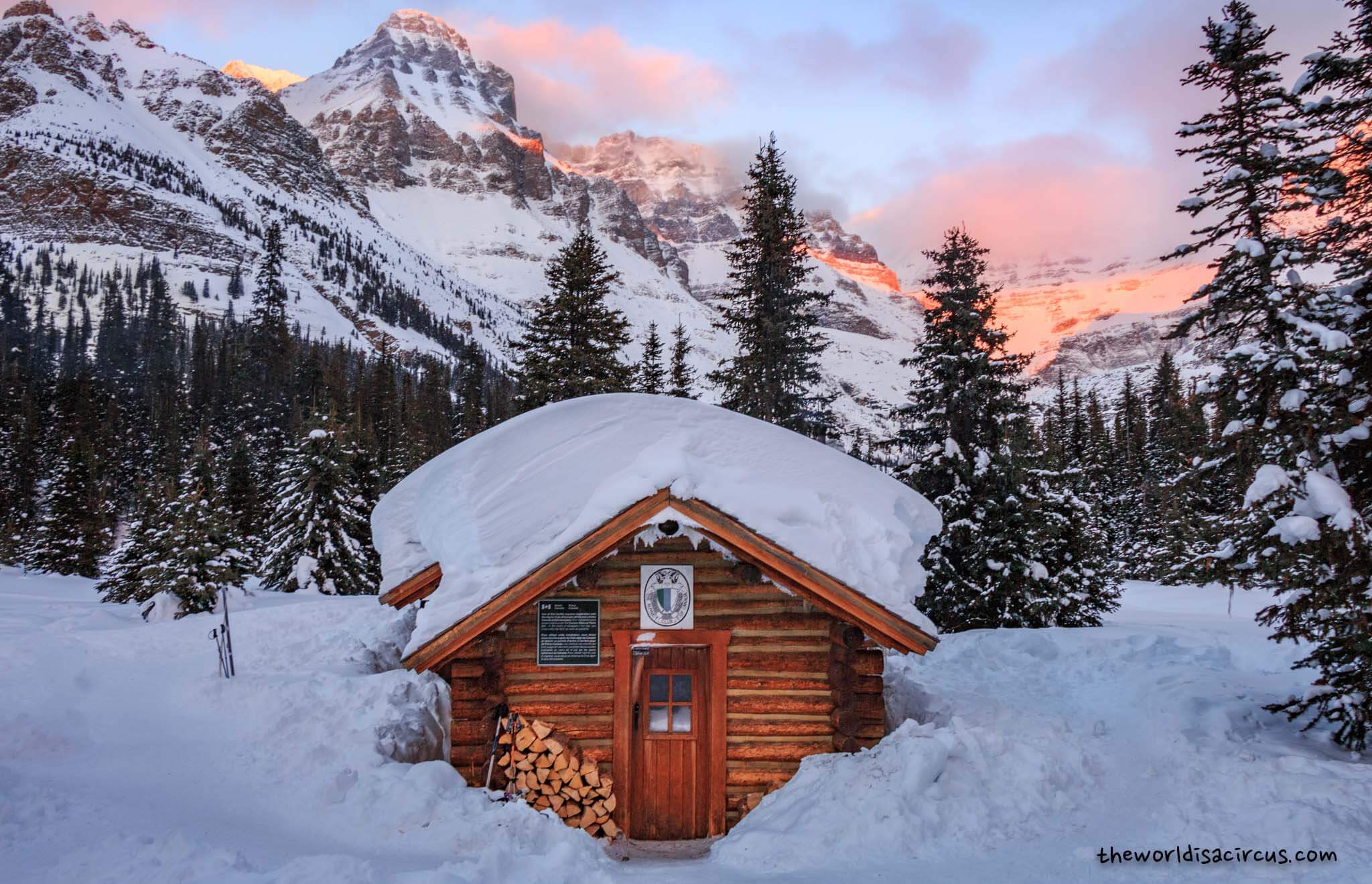 Visiting Lake O’Hara in Winter Canada