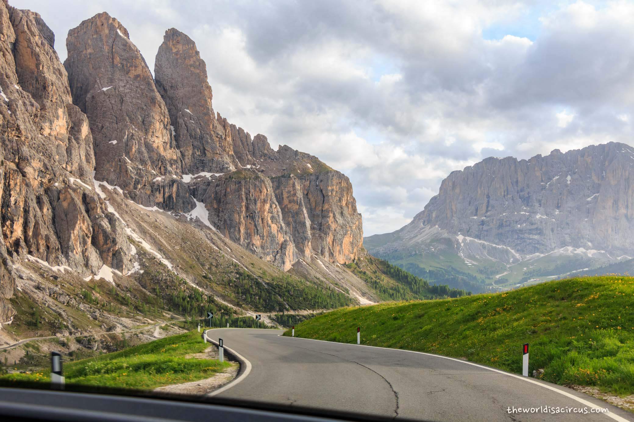 Road trip in Dolomites