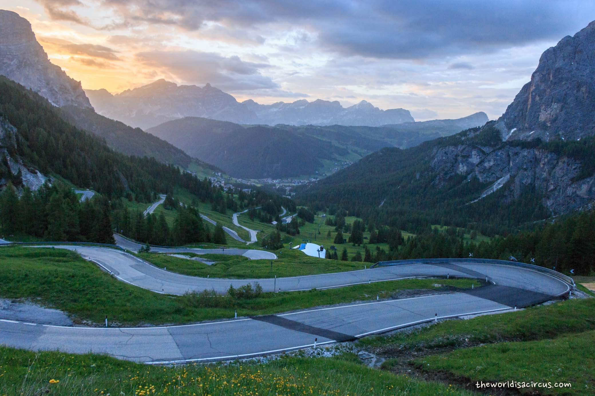 Road trip in the Dolomites