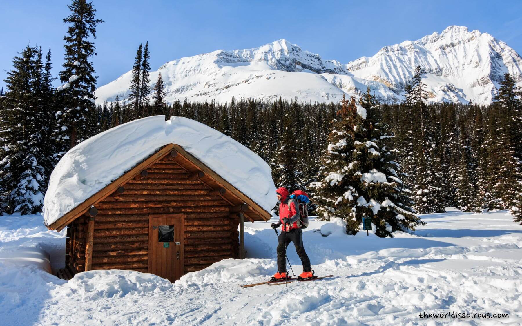 Lake O'hara in winter